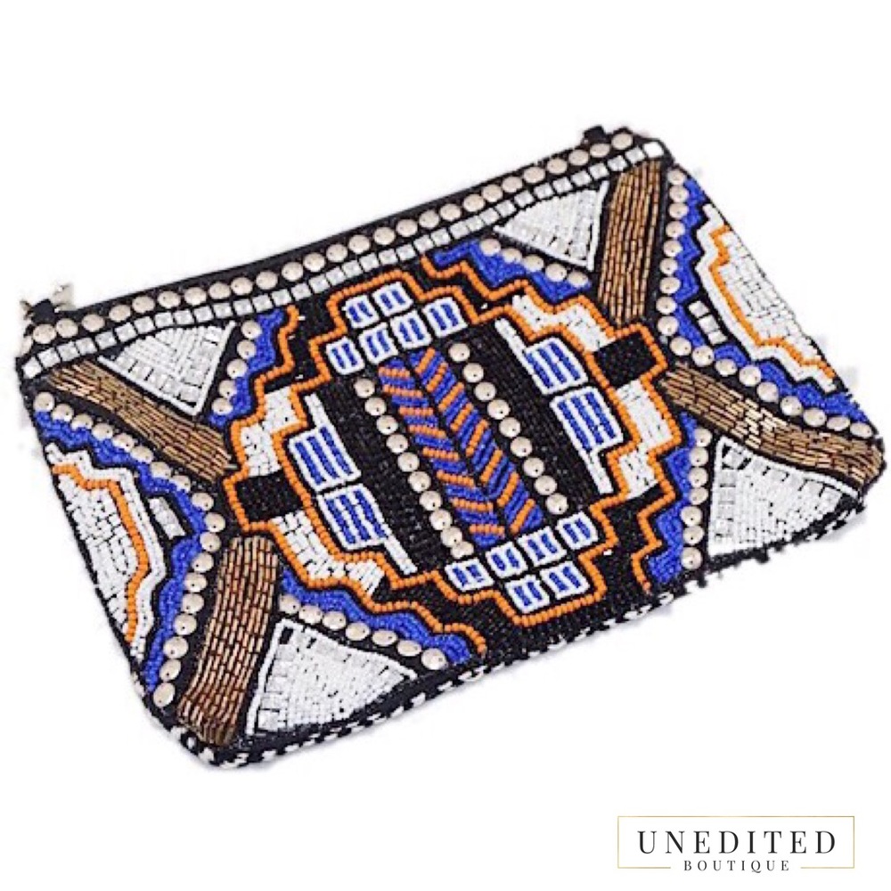 Beaded Crossbody Clutch - Picture 5 of 8